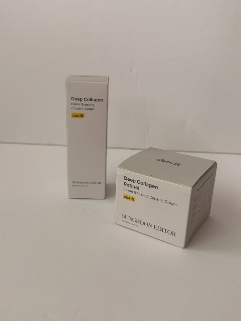 SUNGBOON EDITOR Deep Collagen Skincare Bundle (Sealed)